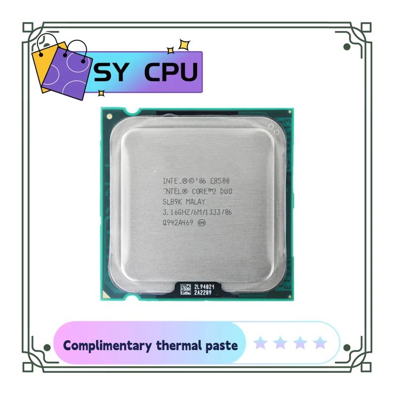 ھ 2  E8500 μ, SLB9K SLAPK, 3.16GHz, 6MB, 1333MHz , LGA 775 CPU